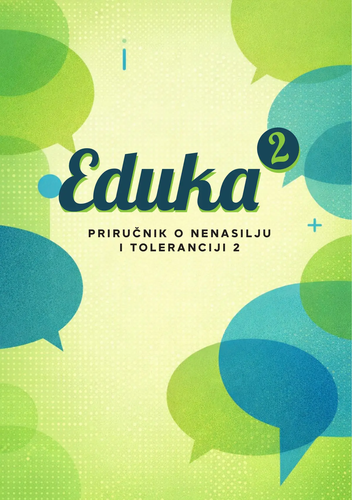 Naslovnica priručnika EduKa 2 – priručnik o nenasilju i toleranciji